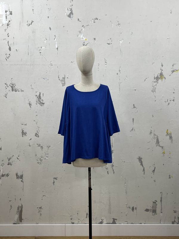 CAMISETA FRUNCE 3/4 - 5 COLORES